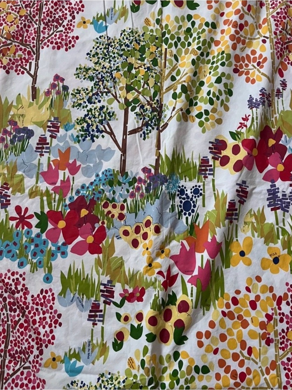 PotteryBarn kids | Woodland Paint by Numbers | Duvet + Sham | Twin